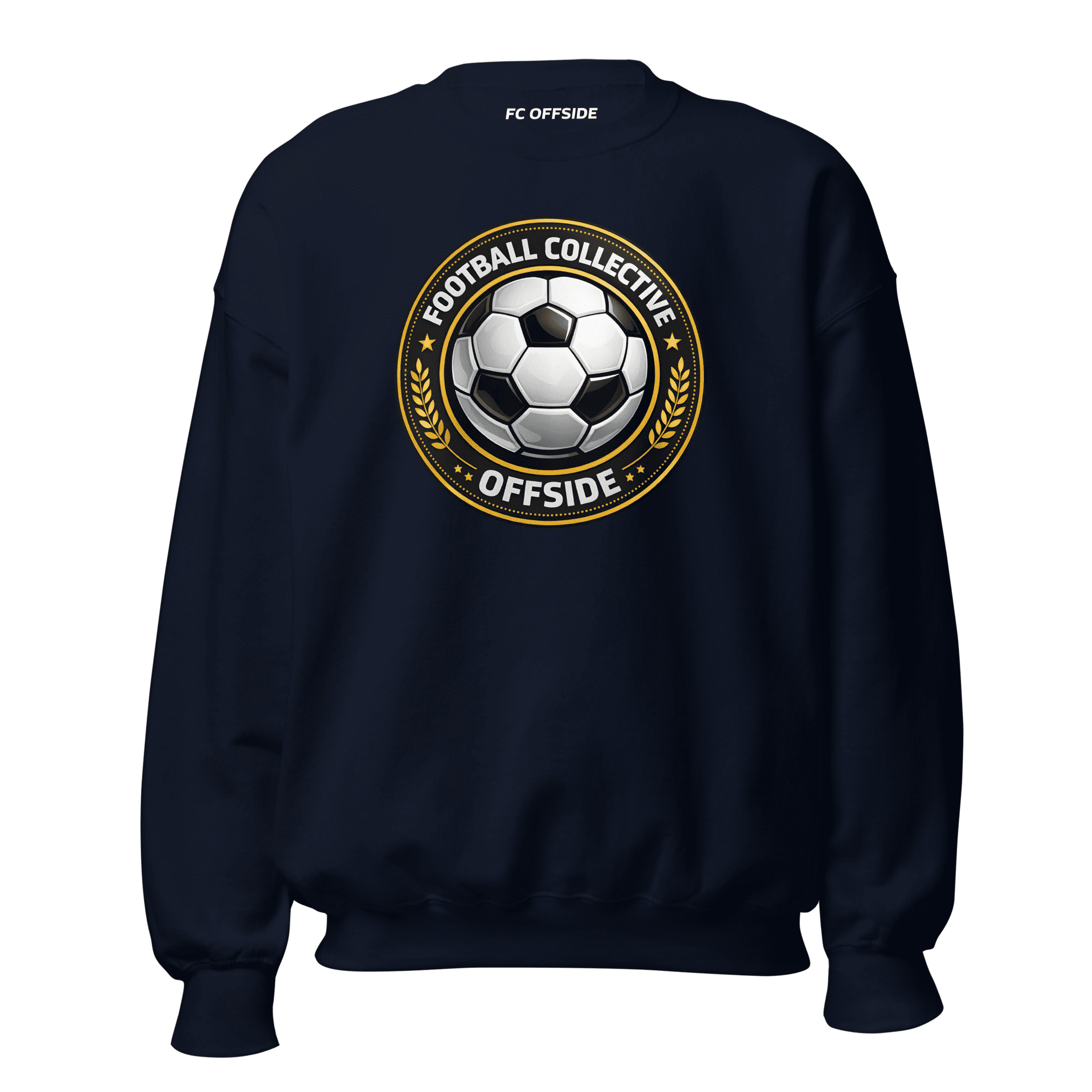 FC Offside Essentials Crest Sweater – Navy