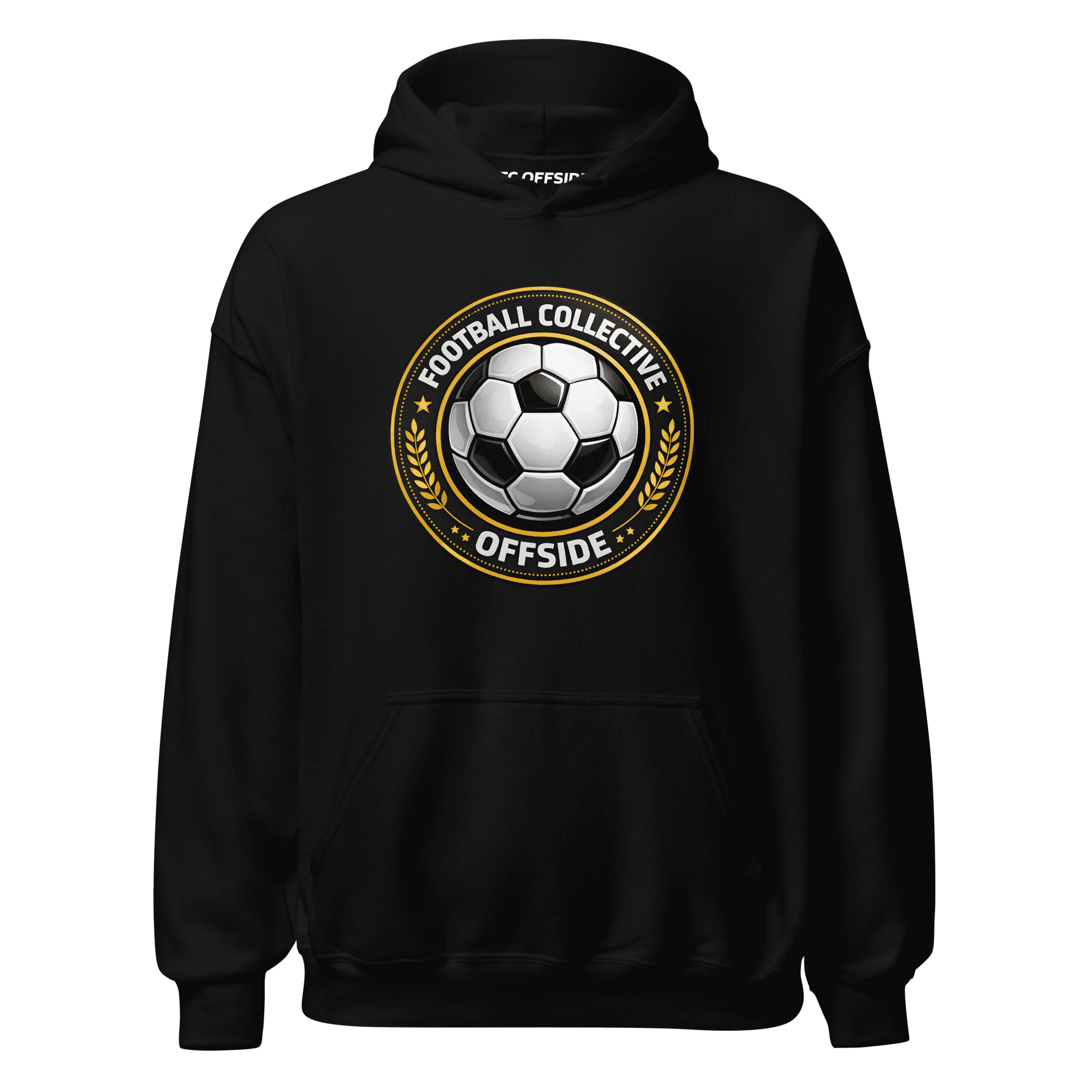 FC Offside Essentials Crest Hoodie – Black