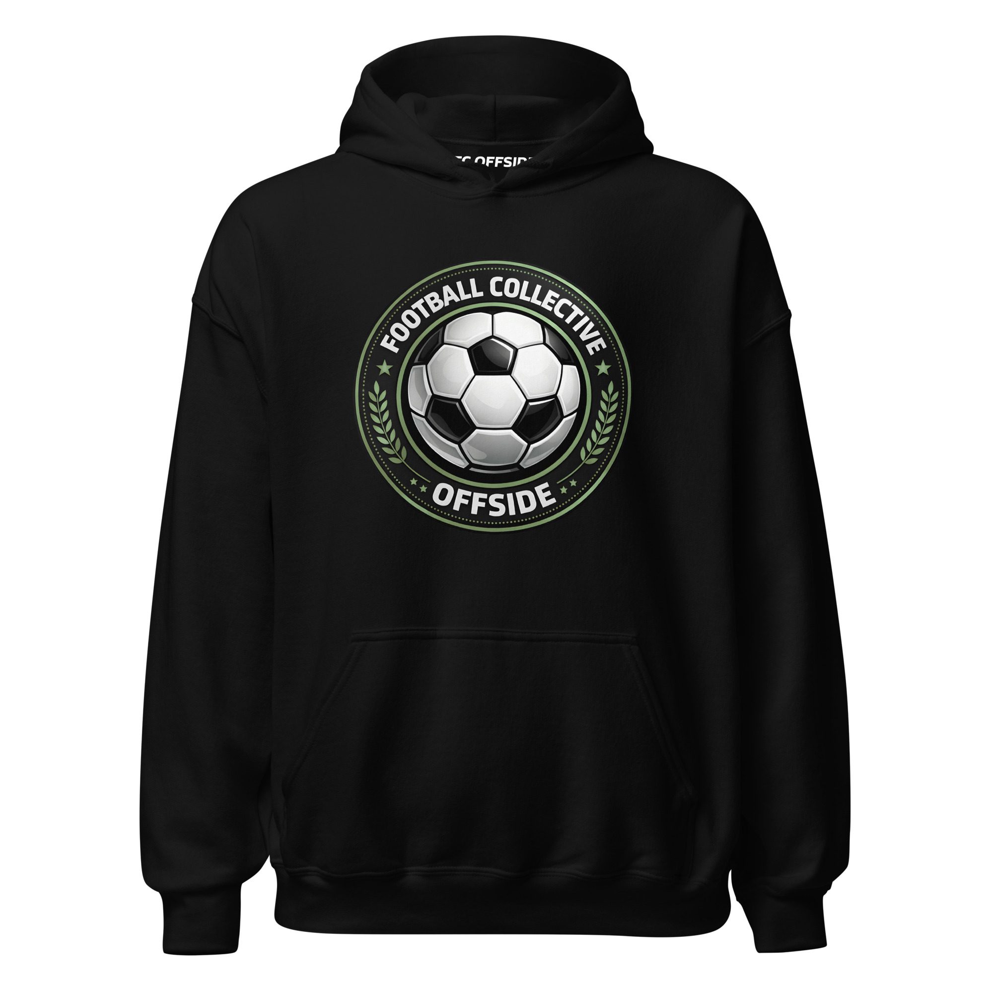 FC Offside Heritage Crest Hoodie – Sage Green