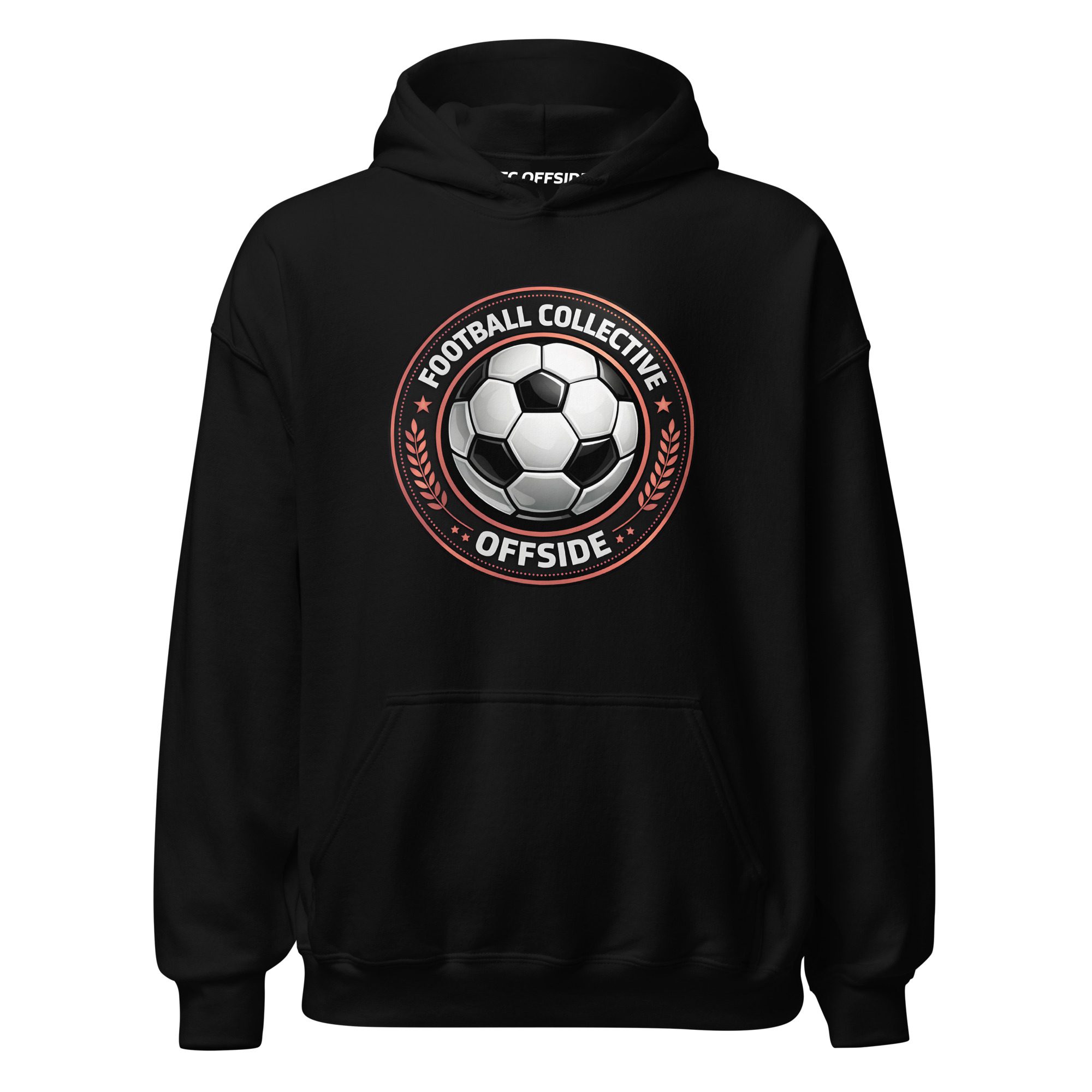 FC Offside Heritage Crest Hoodie – Clay Red