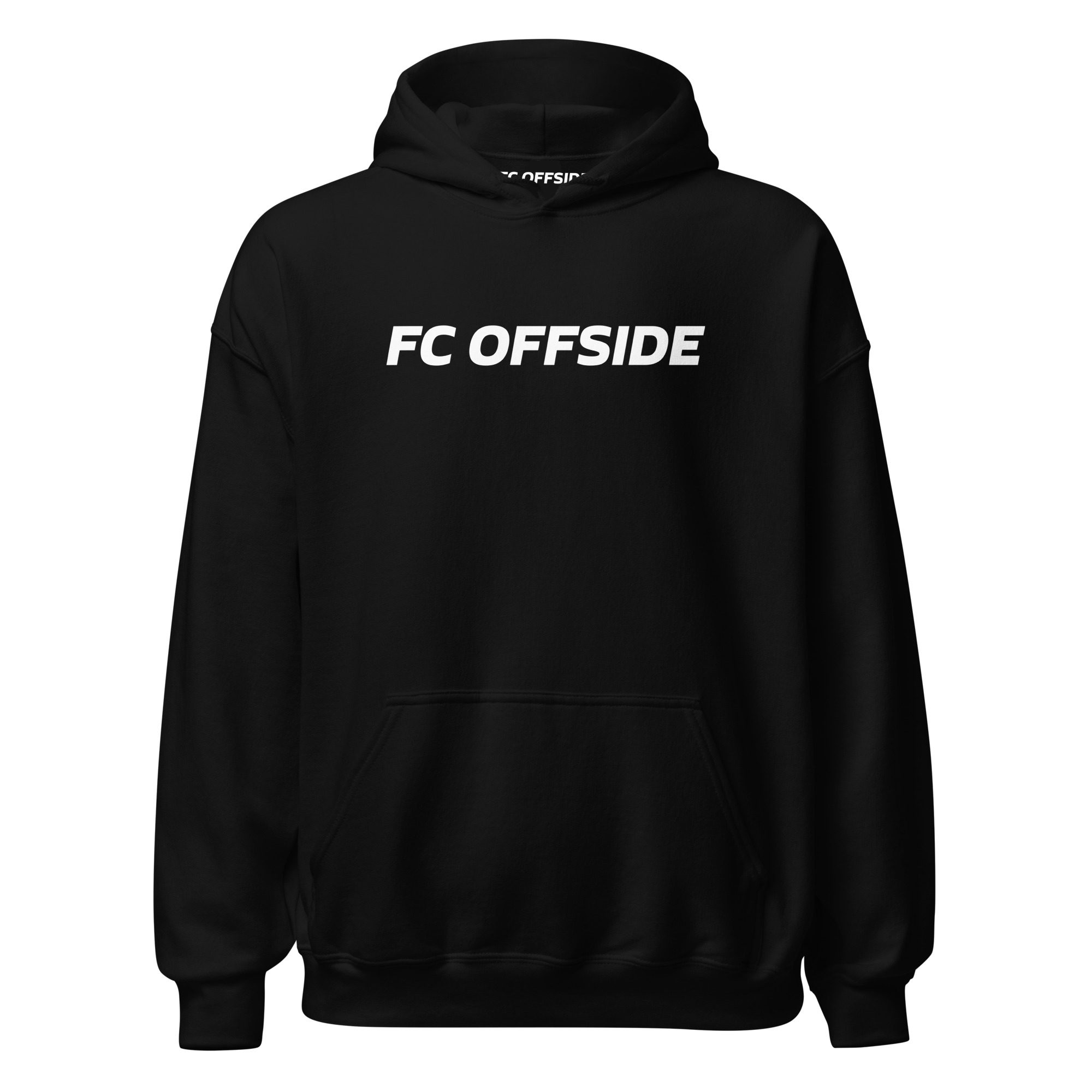 FC Offside Essentials Signature Hoodie – Black/White