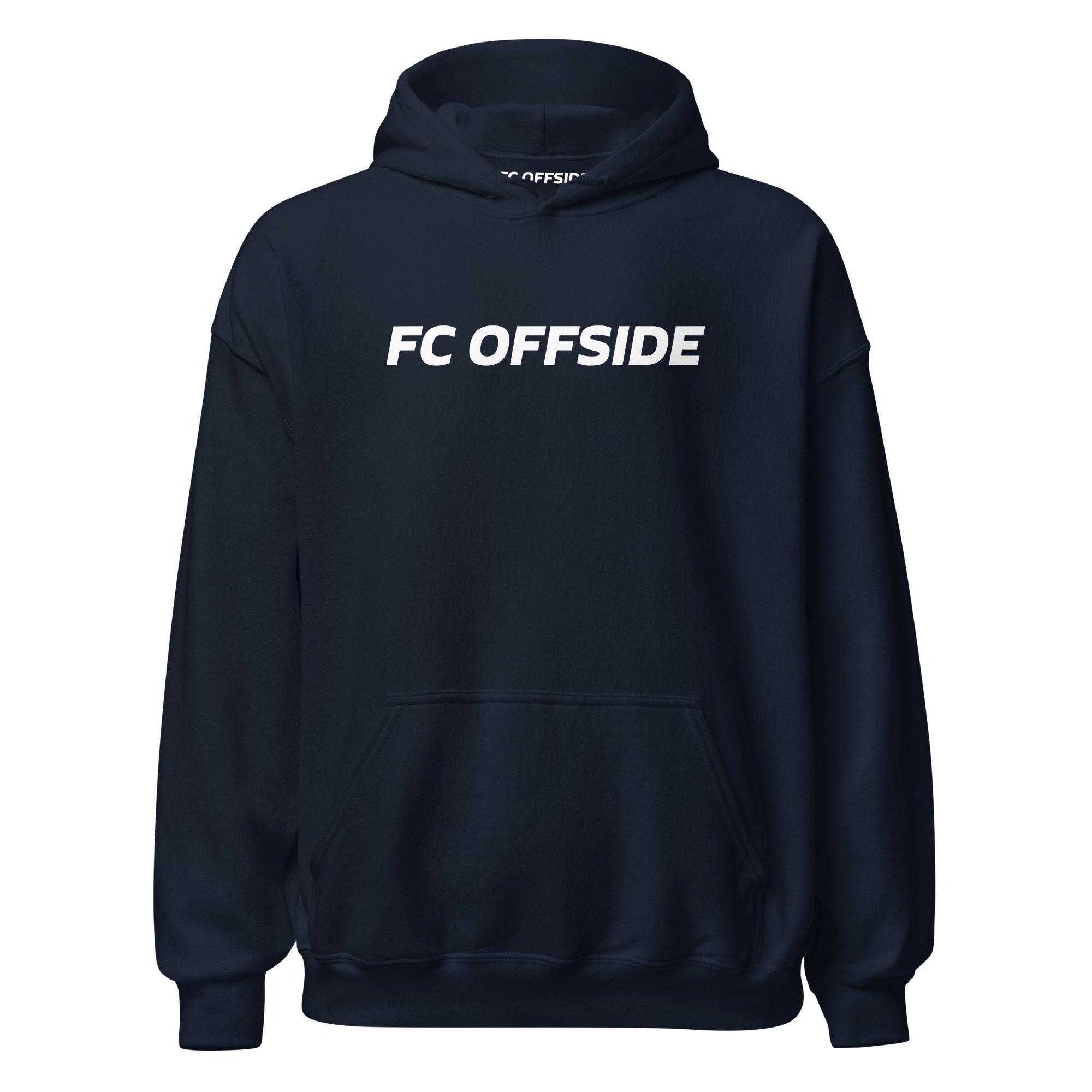 FC Offside Essentials Signature Hoodie – Navy/White