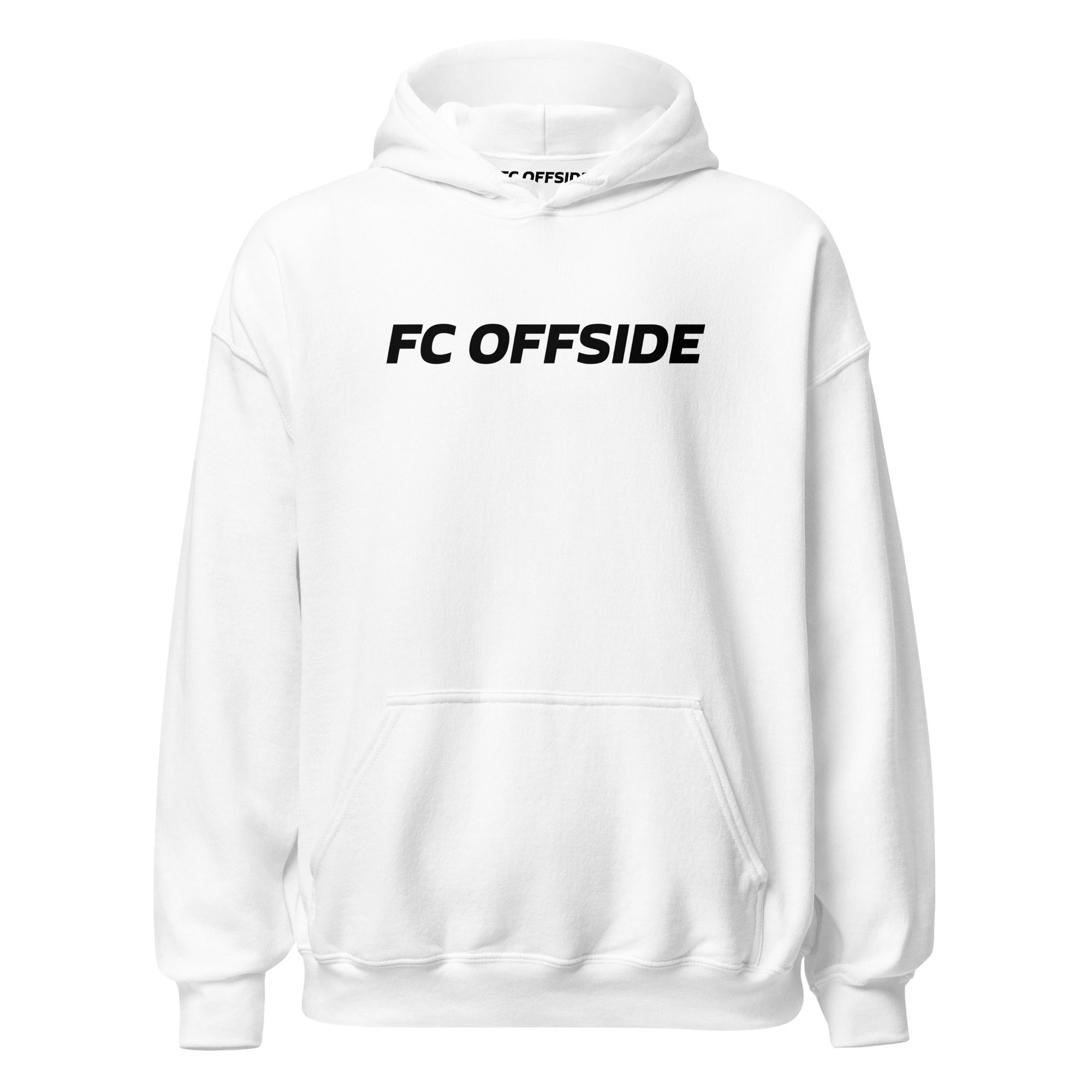 FC Offside Essentials Signature Hoodie – White/Black